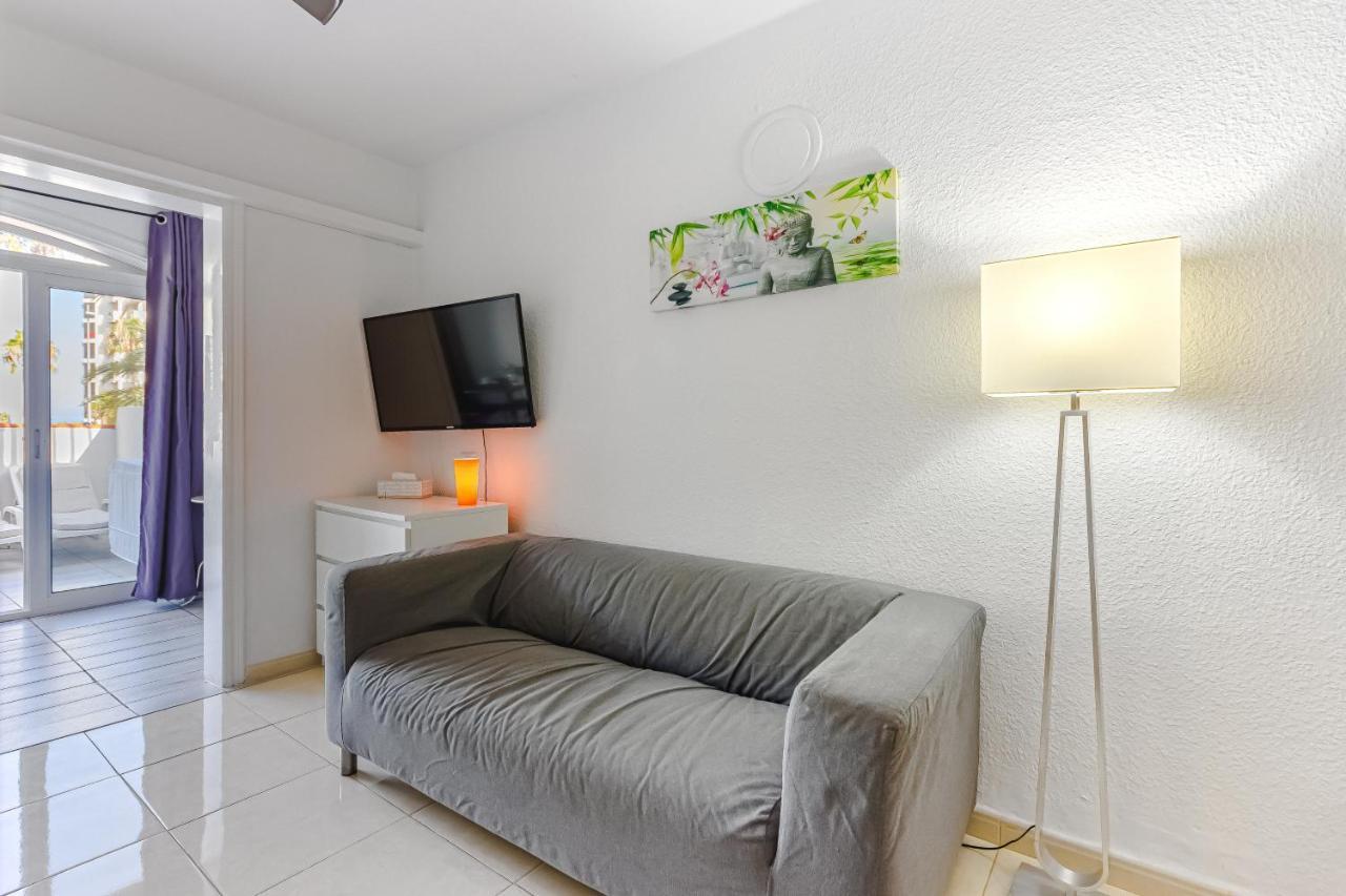 Fantastic Large Studio In Front Of Beach Heated Pool Wifi Arona  Eksteriør billede