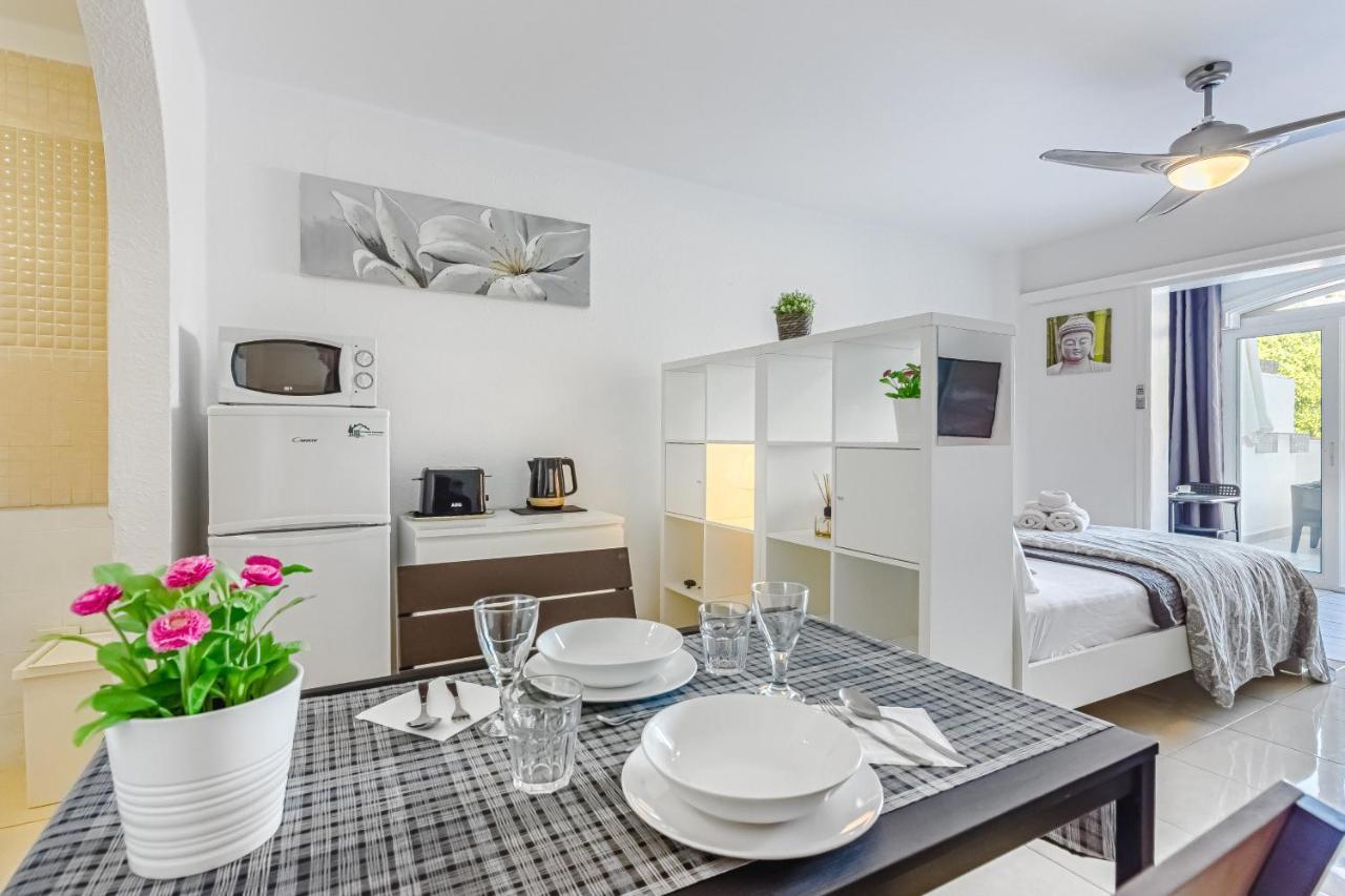 Fantastic Large Studio In Front Of Beach Heated Pool Wifi Arona  Eksteriør billede