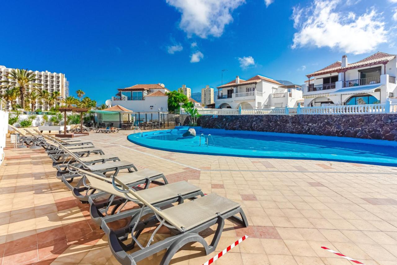 Fantastic Large Studio In Front Of Beach Heated Pool Wifi Arona  Eksteriør billede